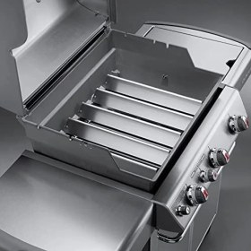 Resim Barbekü Genesis S Serisi Için Paslanmaz Çelik Aroma Çubuğu 17,6 x 2,2 x 9,65 Cm, Siyah, 5'li Paket, 7620 