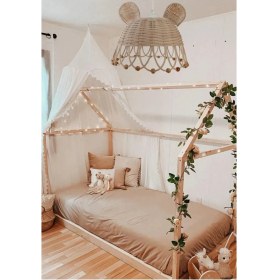 Resim Lampega Boncuklu Kulaklı Cocuk Odası Avize 