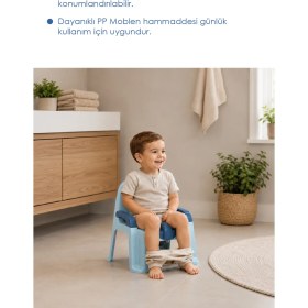 Resim Babyjem Afacan Lazımlık Indigo Mavi 