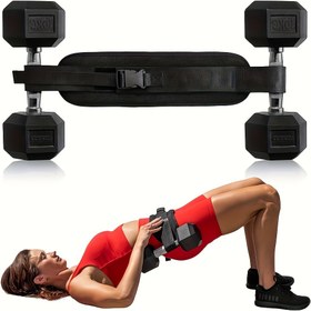 Resim Dizanter Hip Thruster Kemer Dizanterler ile - Kalça Kaldırma, Vücut Güçlendirme ve Tonlama için Tam Vücut Egzersiz Antrenörü, Siyah "HIP THRUSTER" Markalama ile, Fitness Aksesuarı, Şık Tasarım, Sağlam Yapı, Pilsiz 