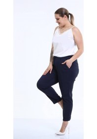 Resim Myline Cep Detaylı Slim Fit Klasik Pantolon (532246886) 