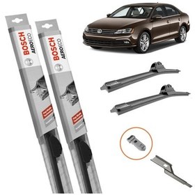 Resim VW Jetta Muz Silecek Takımı Bosch Aeroeco 2012-2019 