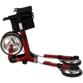 Resim POYLİN Medikalbirlik Ultra Lüx Hasta Yürüteç Tekerlekli Rollatör Walker Yürüteç Hasta Yürüteci Sandalye 