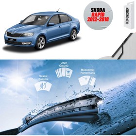 Resim KG Group Skoda Rapid 2012 Silecek Takımı Sağ ve Sol 