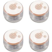 Resim Yaozixa Djı Mavic Mini/fpv Uçakları İçin 4'lü Gece Kırmızı/mavi Flaşlı Uyarı Işığı Seti Pil Ve Sticker Dahil 