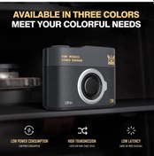 Resim Monyee Onıkuma T18 Tws Bluetooth Kulaklık: Hifi Ses, Oyun Ve Müzik İçin Retro Tasarım, İos Ve Android Uyumlu, Siyah 