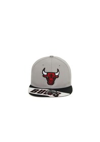 Resim Berellini Bulls Hip-hop Şapka Özel Kolleksiyon Gri 