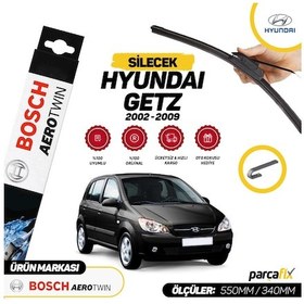 Resim Hyundai Getz Bosch Aerotwin Silecek Takımı 2002-2009 