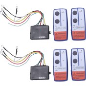 Resim Guiwuu 2x Kurtarma Kablosuz Vinç Uzaktan Kumanda Ikiz Ahize Atv Kamyon 24V (Yurt Dışından) 