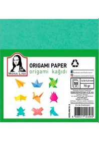 Resim Südor Mona Lisa Origami Kağıdı 15x15 50 Yaprak - 3 Adet 