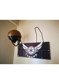 Resim Özel Fotoğraflı Kask Askısı, Motorcu Kask Askısı, Personalv108 