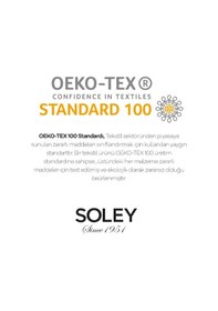 Resim Soley Alana Extra Yumuşak Pamuklu Pirinç Örgü Ayak Havlusu HV.ALANA.01 