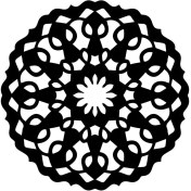 Resim Çiçek Deseni (Oto-Motor-Laptop-Duvar-Dekor) (Tip 10) 20 x 20 cm 