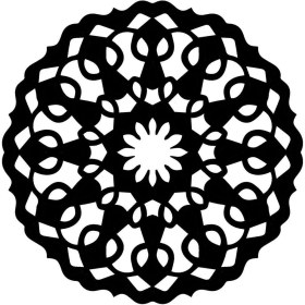 Resim Çiçek Deseni (Oto-Motor-Laptop-Duvar-Dekor) (Tip 10) 20 x 20 cm 