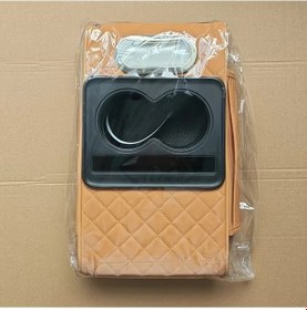 Resim Dashanshop Cayenne Universal Araç Kolçak Organizeri Telefon Ve Bardak Tutucu 