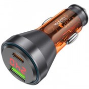 Resim Kamardey NZ12B Unimpeded PD48W USB + Type-C Girişli Araç Çakmaklık Hızlı Şarj Aleti Araç Şarjı 