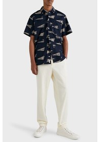 Resim Tommy Hilfiger Erkek Gömlek MW0MW30692 0GY Lacivert 