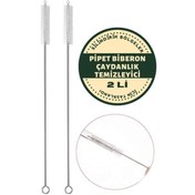 Resim feifei 2 Adet Pipet Emzik Çaydanlık Temizleyici Fırça - HBY9026-5444 