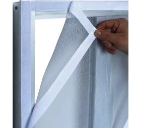 Resim Selfbuysell Kesilebilir Pencere Sinekliği 100X150 cm Çift Taraflı Bant Hediyeli Tül 