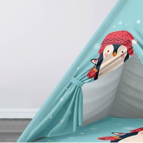 Resim instababyrooms Çocuk Oyun Çadırı Penguen Dijital Baskılı 