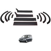 Resim Volkswagen Caddy 2004-2010 Uyumlu Yedek Parça Dodik Set 12 Parça Uzun Şase Sol Sürgülü 