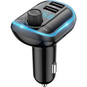 Resim Mufunye Bluetooth Fm Verici İle Araç Mp3 Çalar, Hızlı Şarj, Tf Kart Ve Usb Desteği, Solüsyonlu Ses Efekti, Otomatik Kapanma Hafızası 