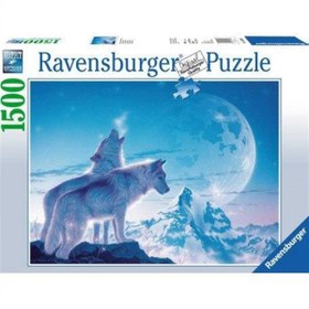 Resim Ravensburger 1500 Parça Puzzle Kurtlar 162086 