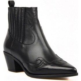 Resim Siyah Kadın Kovboy Bot (Teksas) 