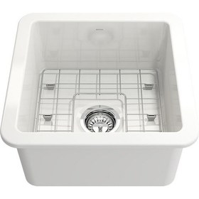 Resim Bocchi Sotto Mutfak Eviyesi 46 cm Parlak Beyaz 1359-001-0120-03 