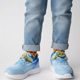 Resim Muggo CAR Cırtlı Arabalı ve Işıklı Günlük Çocuk Sneaker Spor Ayakkabı 