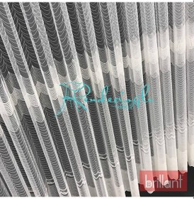 Resim Tül Perde Brillant Sedef Sim Işlmeli Spor Model Gurz 00U43959.802 Ekru 
