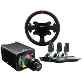 Resim SİMAGİC Simagic Yarış Direksiyon Seti Pc (EVO 9NM + GTS Leather + P500 Pedal) 