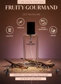 Resim Sansiro K-286 Kadın Parfüm 50ml Edp 