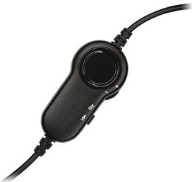 Resim Logitech H151 Mikrofonlu Siyah Kulak Üstü Kulaklık 