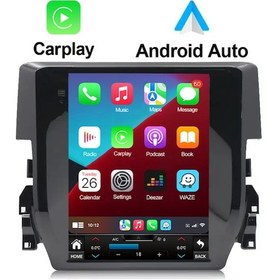 Resim Exvol Honda Civic Fc5 Android Tesla Multimedya 2/32gb Hd Ipsekran 
