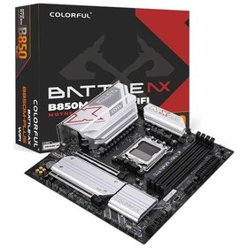 Resim Colorful Battle-ax B850m-plus Wıfı V14 Ddr5 7600mhz Matx Am5 Aaaa11clf0016 
