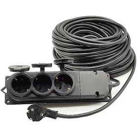 Resim Topart 01558 20 Metre Grup Prizli Uzatma 3x2,5 Kablo 