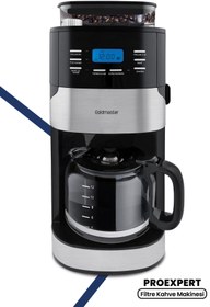 Resim GoldMaster Proexpert Öğütücülü Otomatik Filtre Kahve Makinesi 