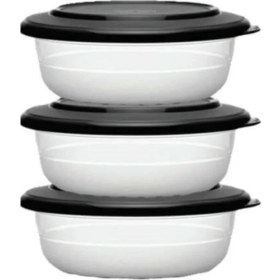 Resim Tupperware Kristalin Kase Set 3'lü Set - 275 ml 
