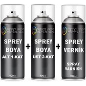 Resim Bmw 6 Seri Sedefli Beyaz A96 Alt Üst 2 Kat Sprey Rötuş Boyası+Vernik 