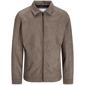 Resim Jack & Jones Jjedylan Shacket Noos Erkek Ceket 12268609 Kahverengi 