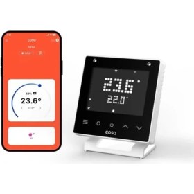 Resim Karokstore Akıllı Klima Kontrolü V5, Wi-Fi Bağlantılı Oda Termostatı, Mobil Uygulama Kontrollü 