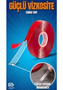 Resim Life Çift Taraflı Bant 10mm X 5 Metre 5'li Paket Şeffaf Silikon Vhb Bant A+kalite 