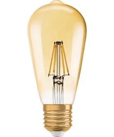 Resim Osram Vintage 1906 Led Cl Edison 35 4W/824 E27 Fıl Gold 