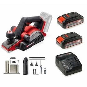Resim Einhell TP-PL 18/3 Lİ BL Akülü Planya + 2 x 2.5 AH Akü Starter Kit 