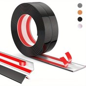 Resim 1 adet Kendinden Yapışkanlı Duvar Köşe Koruyucu - 3m Esnek Peel ve Stick Kenar Koruyucu, Yüksek Kaliteli Sızdırmazlık Şeridi Tavan ve Duvar Köşeleri için, Kolay Kurulum Matkap Gerektirmeyen Tasarım, Ev İyileştirme Aksesuarı, Matkap Gerektirmeyen Kurulum, Modern Köşeler, Dayanıklı Kauçuk Malzeme 