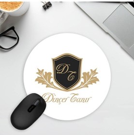 Resim İsme Özel Çerçeve Tasarım Oval Mousepad 