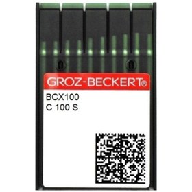 Resim Groz Beckert Çuval Dikiş Iğnesi/c 100 S/BCX100 27/250 100ADE 