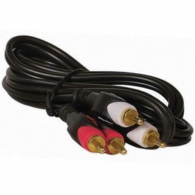 Resim 2 RCA + 2 RCA GOLD KABLO 1.5 METRE 1.KALİTE POWERMASTER 