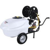 Resim Bolat Pe122 Elektirikli Arabalı 100L Akuble İlaçlama Makinesi 